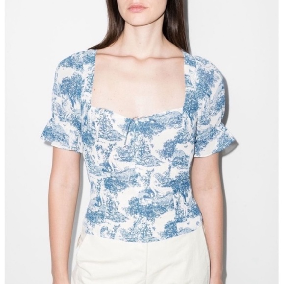 NEW Reformation Delevan Top Pastoral 2 - Picture 3 of 17